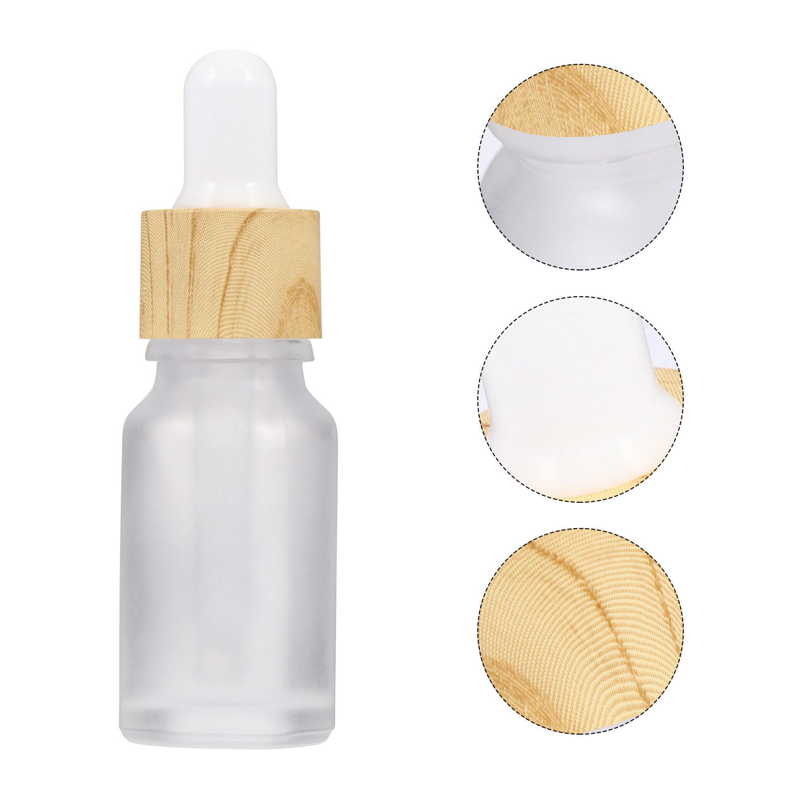 Reusable Bottle - 4 Adet Esansiyel Yağ Tutucu, Cam