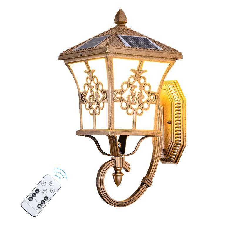 Solar Garden Light - Dış Mekan Avrupa Tarzı Güneş Enerjili