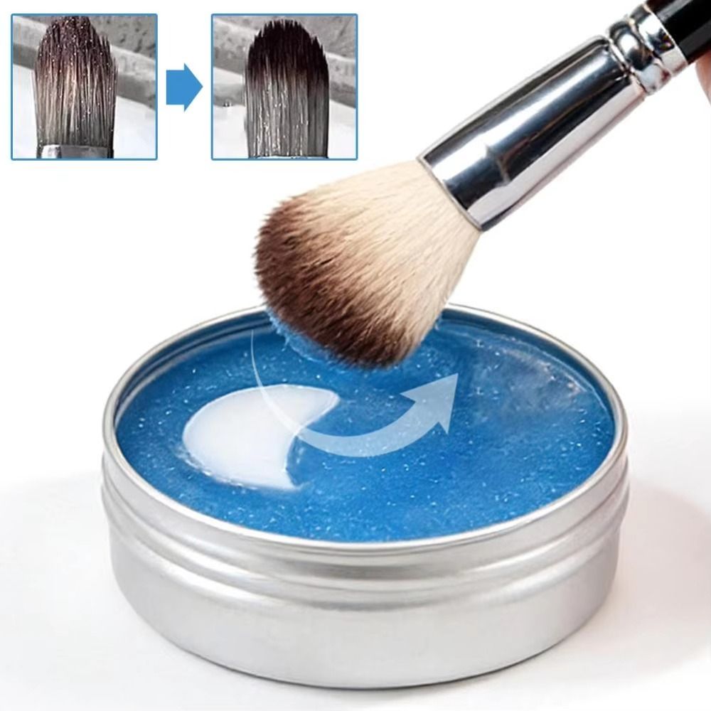 Eco Sponge - Silikon Matlı Makyaj Fırçası Temizleyici Sabun,