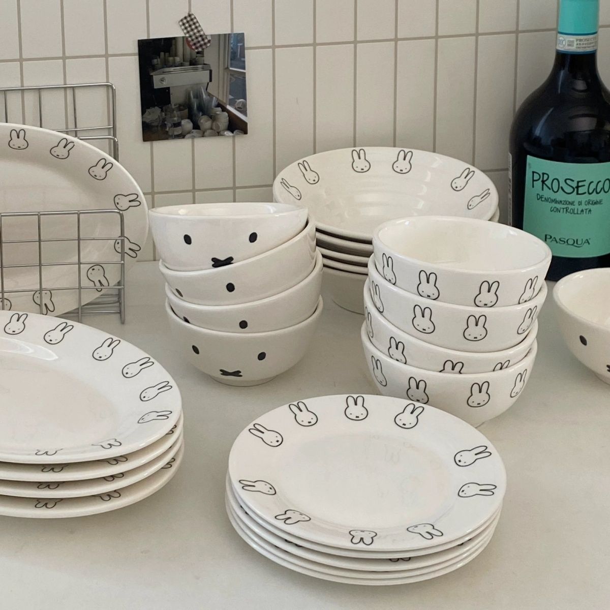 Anime Sevimli Miffy Basit Sera - Bamboo Cutlery incelemesi ve fiyatı