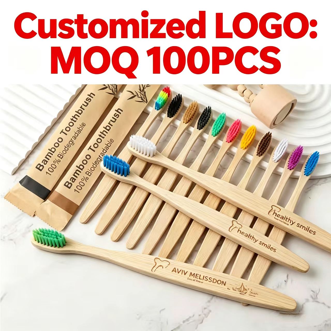Bambu Diş Fırçaları 100 Adet Ç - Bamboo Toothbrush incelemesi ve fiyatı