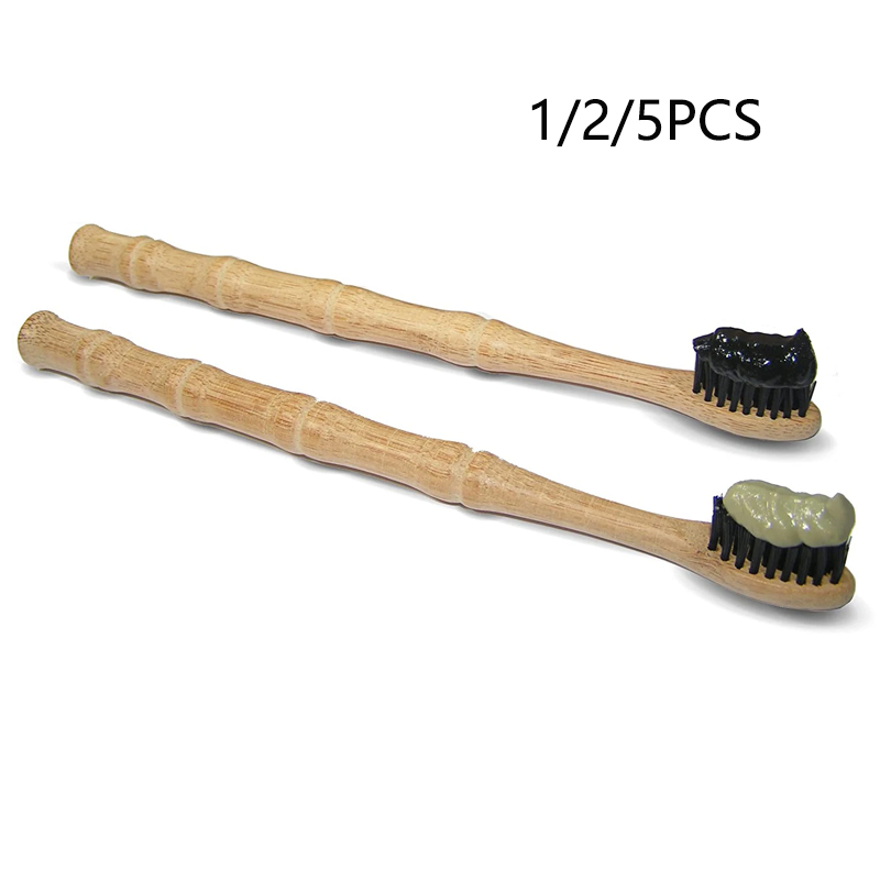1/2/5 adet doğal biyobozunur b - Bamboo Toothbrush incelemesi ve fiyatı