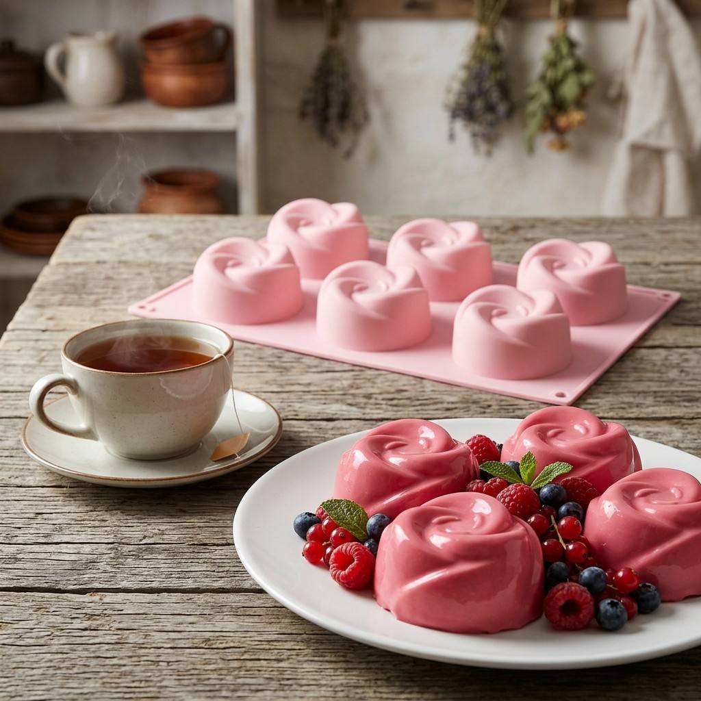 Gıda Sınıfı 6 Bölmeli Gül Çiçe - Eco Soap incelemesi ve fiyatı