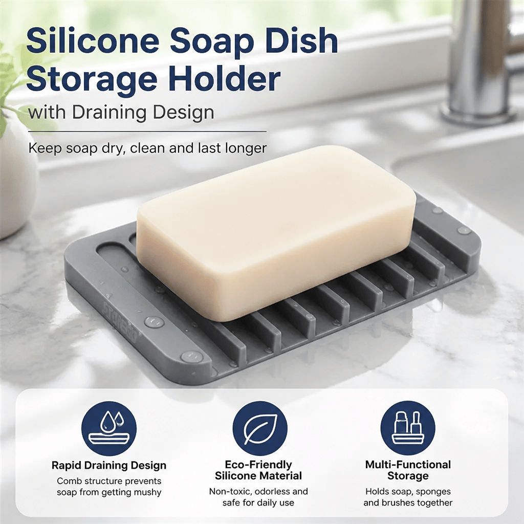 Silikon Sabunluk Drenaj Tutucu - Eco Sponge incelemesi ve fiyatı
